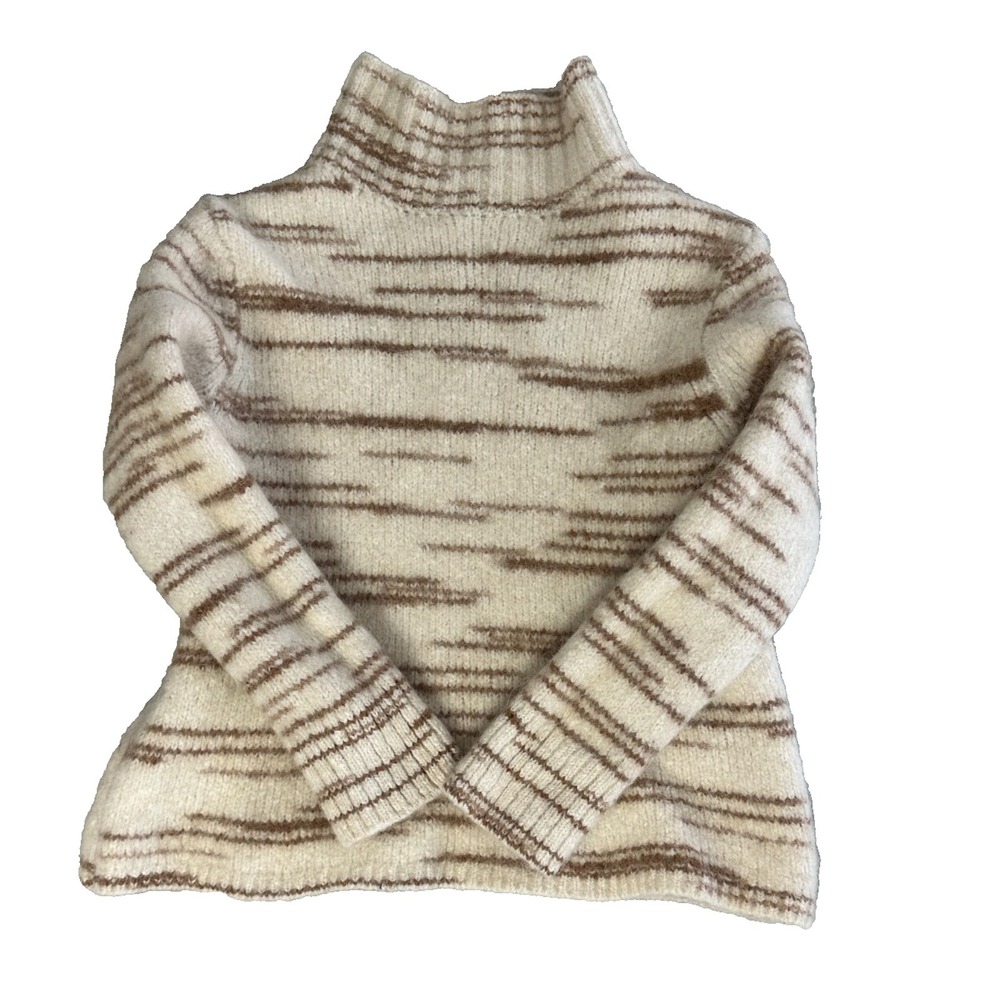 Banana Republic Women S Alpaca Wool Chunky Mock Neck Turtleneck Sweater Space Dy